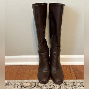 Dolce Vita Tall Brown Wide Calf Women's Boots